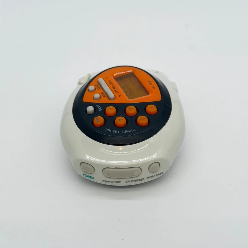 Sony S2 Sports Walkman SRF-M80V Digital FM AM Weather Radio Mega Bass Tested